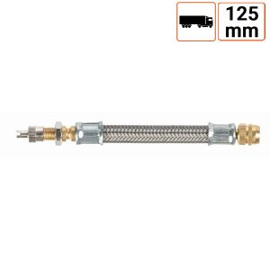 Rallonge de valve en caoutchouc renforcée 125mm