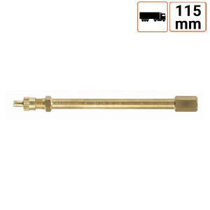 Rallonge de valve en laiton 115mm