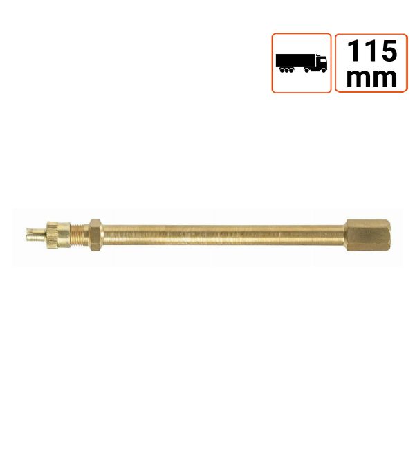 Rallonge de valve en laiton 115mm