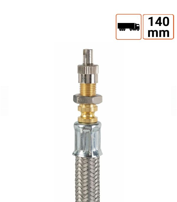Rallonge de valve en caoutchouc renforcée 140mm – Image 2