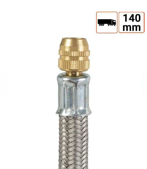 Rallonge de valve en caoutchouc renforcée 140mm – Image 3