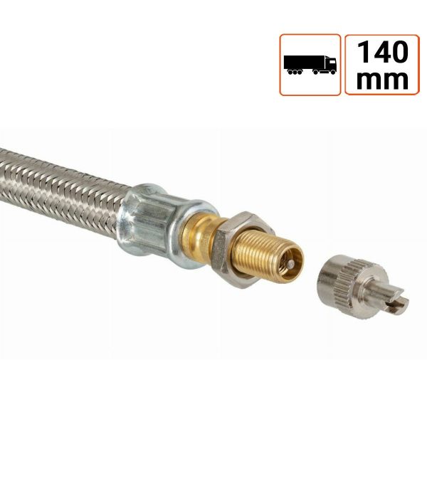 Rallonge de valve en caoutchouc renforcée 140mm – Image 4