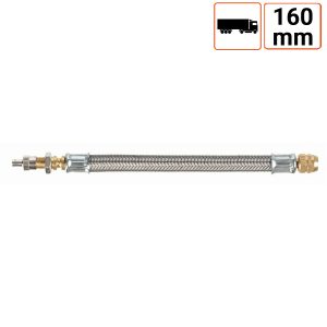 Rallonge de valve en caoutchouc renforcée 160mm