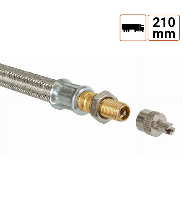 Rallonge de valve en caoutchouc renforcée 210mm – Image 4