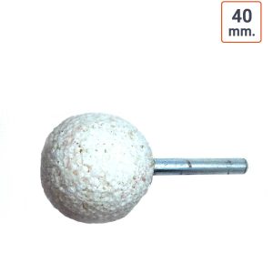 Meule Sphère Coral en oxyde d'aluminum diamètre 40 mm