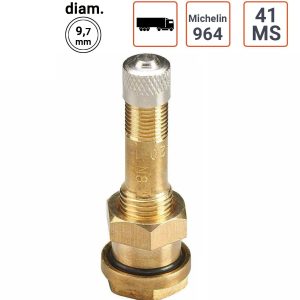 Valve Poids Lourds type Michelin 964 ou 41 MS