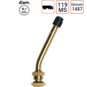 Valve Poids Lourds type Michelin 1487 ou 119 MS