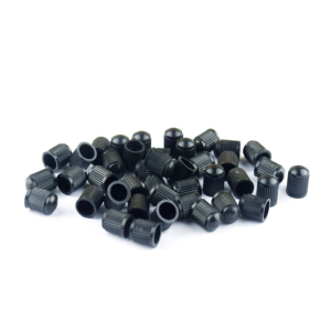 Bouchons de valve plastique noirs