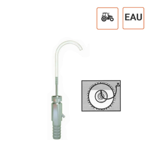 Embout de lestage à l'eau